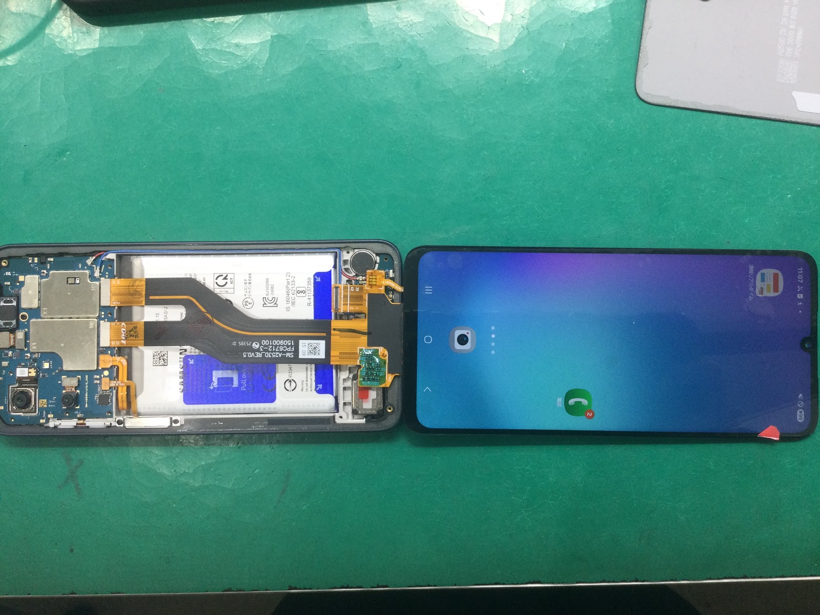 GalaxyA25(ギャラクシー)の修理はデータそのまま・最短即日修理のスマホ修理工房中野ブロードウェイ店にご相談ください！！